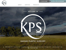 Tablet Screenshot of kansasplasticsurgery.com